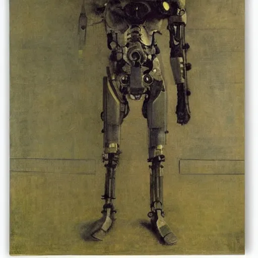 Image similar to cyborg by james abbott mcneill whistler