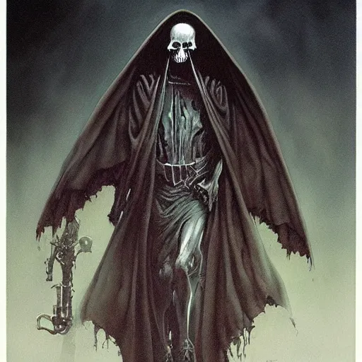 Prompt: the grim reaper by les edwards