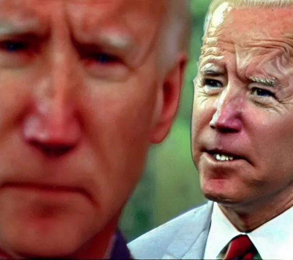 Image similar to color still shot of joe biden on to catch a predator 2 0 0 4, face closeup,