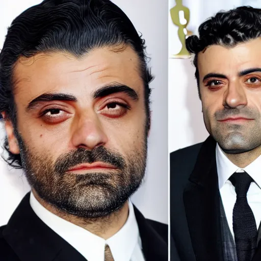 Image similar to plastic oscar isaac