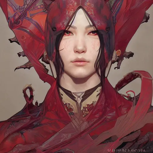 Prompt: odogaron art by WLOP and Artgerm and Greg Rutkowski and Alphonse Mucha