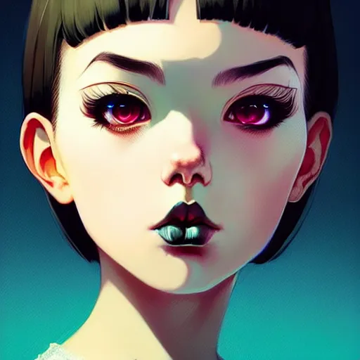 Image similar to a beautiful executioner looks darkly, art by ilya kuvshinov and lois van baarle and ross tran and range murata and artgerm and andy warhol, norman rockwell, digital art, highly detailed, profile picture, intricate, sharp focus, mystical trending on artstation hq, deviantart, pinterest, unreal engine 5, 4 k uhd image