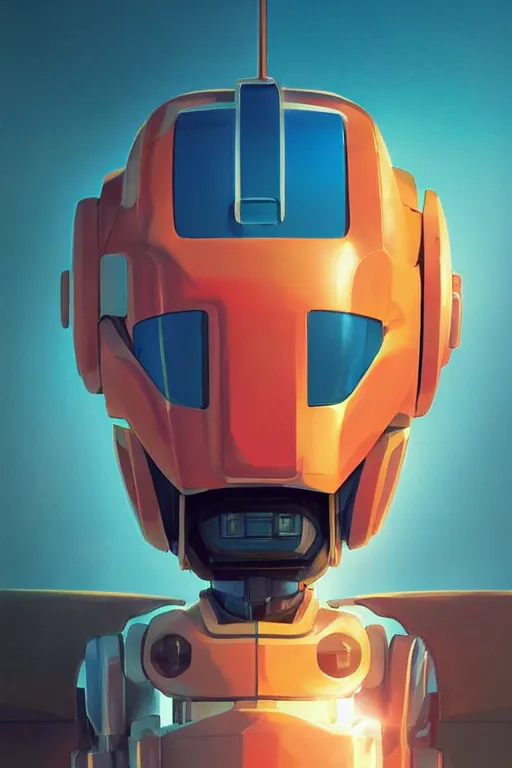 Image similar to metabots medabots medarotto medarot robot minimalist comics helmet mask neon cybereye, behance hd by jesper ejsing, by rhads, makoto shinkai and lois van baarle, ilya kuvshinov, rossdraws global illumination ray tracing hdr radiating a glowing aura