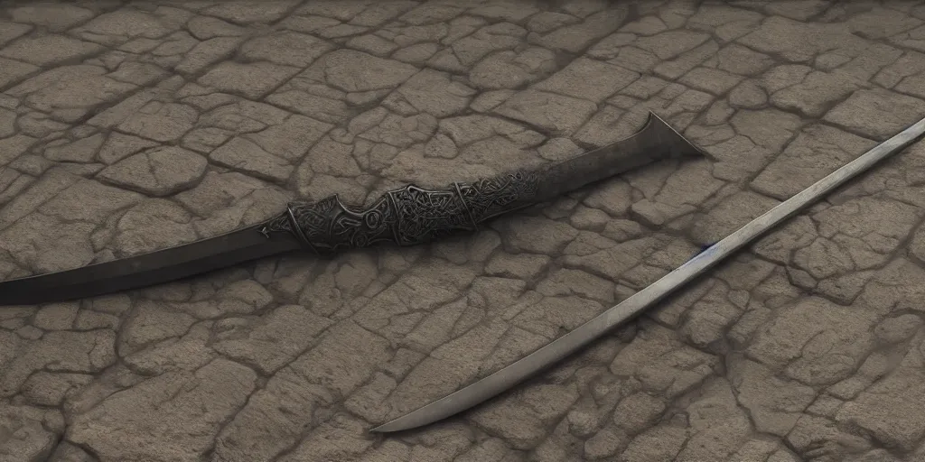 Prompt: basic steel sword, shortsword, medieval, forged, blacksmith, product design, final result, art by gerald brom, greg rutkowski and artgerm and james jean and zdzisław beksinski, 8 k, unreal engine, c 4 d