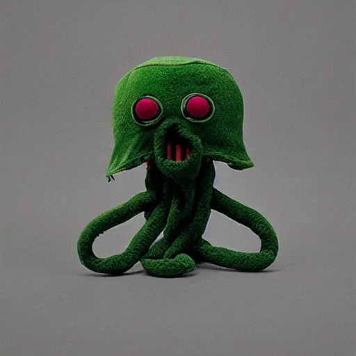 Image similar to cthulu beanie baby