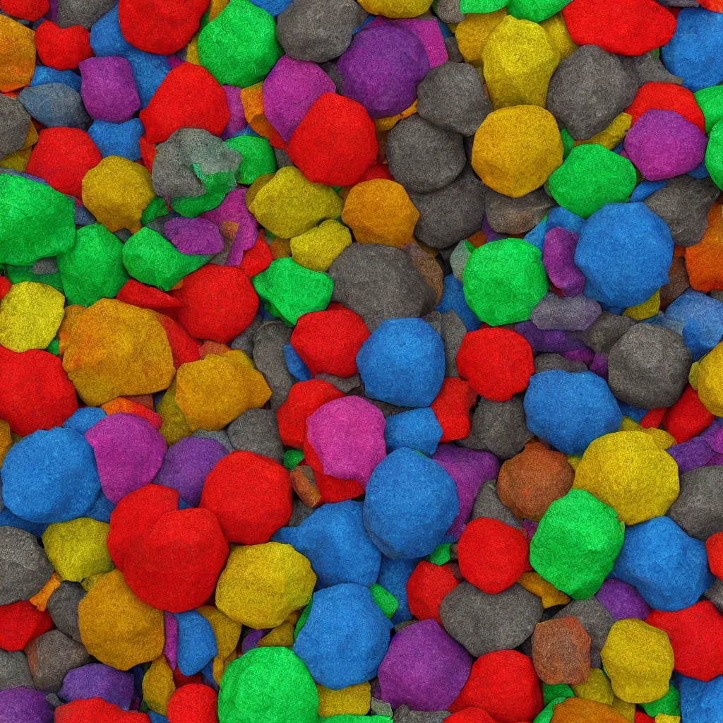 Image similar to a texture of colorful recycled plastic texture, inability, texture for 3d, pbr, pbr texture, cg, 3d, rendering, unreal enigne