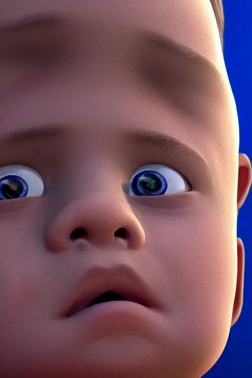 Prompt: hyperrealistic little boy close - up portrait, the portrait is decorated with art deco patterns, hyperrealistic, volumetric lighting, ultra detailed, elegant, octane render, blue and gold, 8 k, trending on artstation, unreal engine