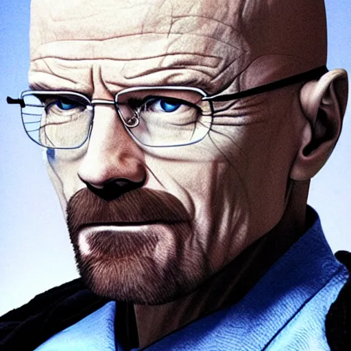 Image similar to walter white as a jedi from star wars