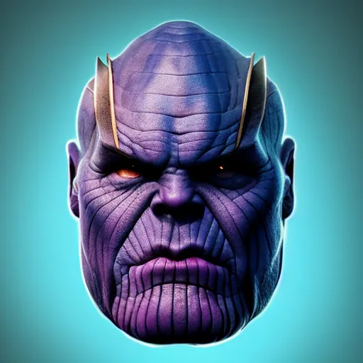 Prompt: thanos's face on an apple, hyperdetailed, artstation, cgsociety, 8 k