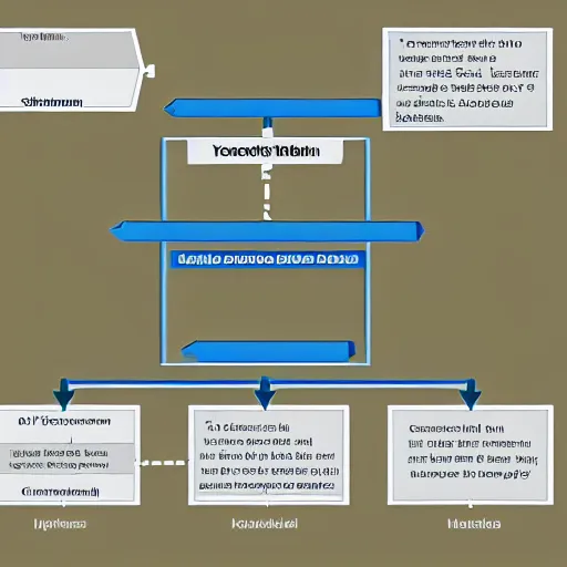 Image similar to flow chart diagram of the first successful AGI model, inkscape, excalidraw, Text Language: English, Font: Times New Roman, correct spelling, good grammar, clear explanation