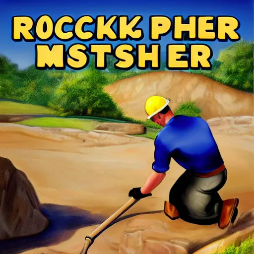 Image similar to rock polisher, epic