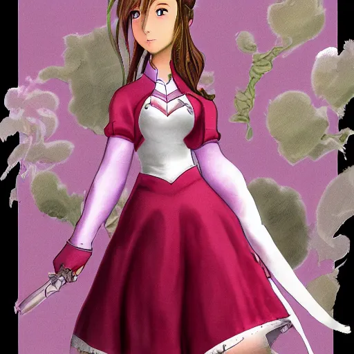 Image similar to aerith gainsborough by zeronis