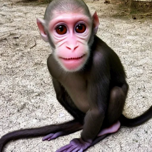 Image similar to hairless monkey