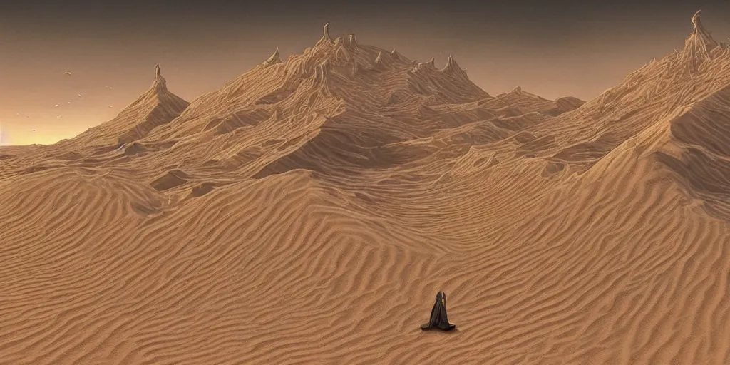 Subsonic Artz Dunes of Arrakis for Dune 3