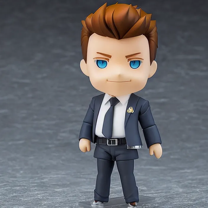 Image similar to Rick Astley, An anime nendoroid of Rick Astley, figurine, detailed product photo
