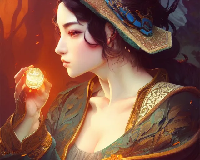 Prompt: photography of koson ohara, deep focus, d & d, fantasy, intricate, elegant, highly detailed, digital painting, artstation, concept art, matte, sharp focus, illustration, hearthstone, art by artgerm and greg rutkowski and alphonse mucha