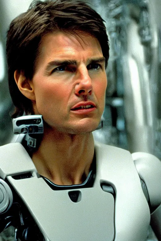 Image similar to Tom Cruise in A.I. Artificial Intelligence (2001)