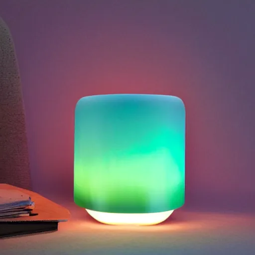 Image similar to Aurora Boreal night lamp