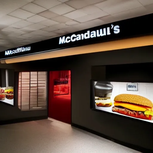 Prompt: promotional photo of a new mcdonald's item the mchummus. studio lighting. highly detailed