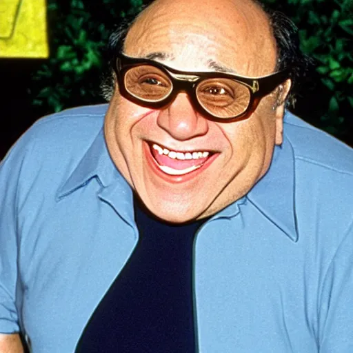 Image similar to Danny DeVito as Bugs Bunny, Looney Tunes