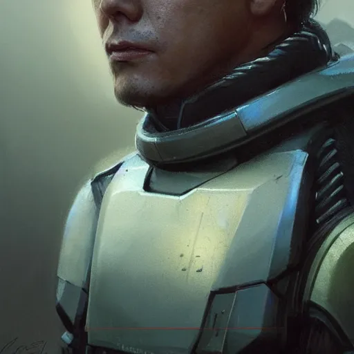 Image similar to portrait of a man by greg rutkowski, gabriel luna wearing tactical gear of the galactic alliance, star wars expanded universe, he is about 3 0 years old, highly detailed portrait, digital painting, artstation, concept art, smooth, sharp foccus ilustration, artstation hq