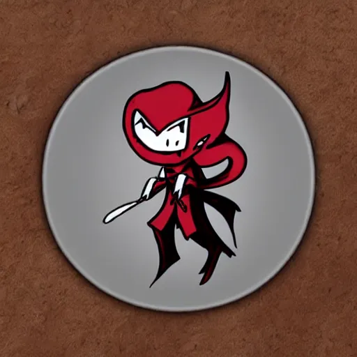 Image similar to cute d & d vampire character sticker