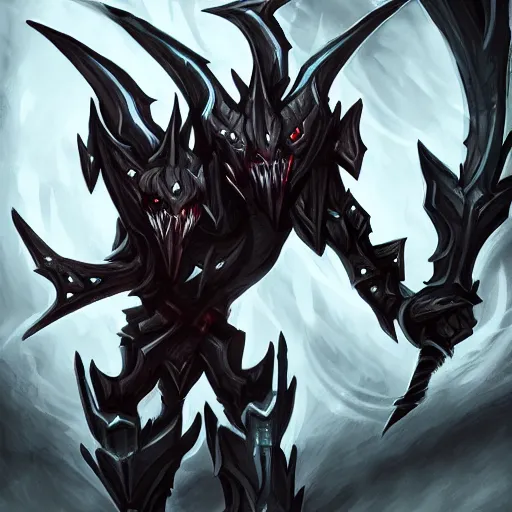 Prompt: shadowknight archfiend, cute, illustration, beautiful detailed, colors, adorable