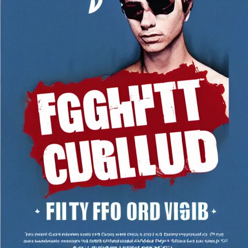 Image similar to Fight Club airplane pamphlet