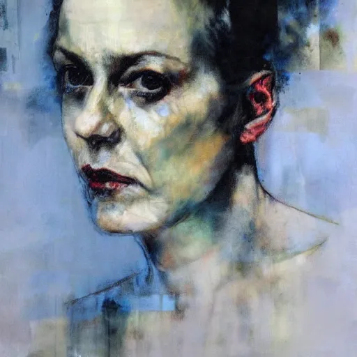 Image similar to portrait by Lita Cabellut