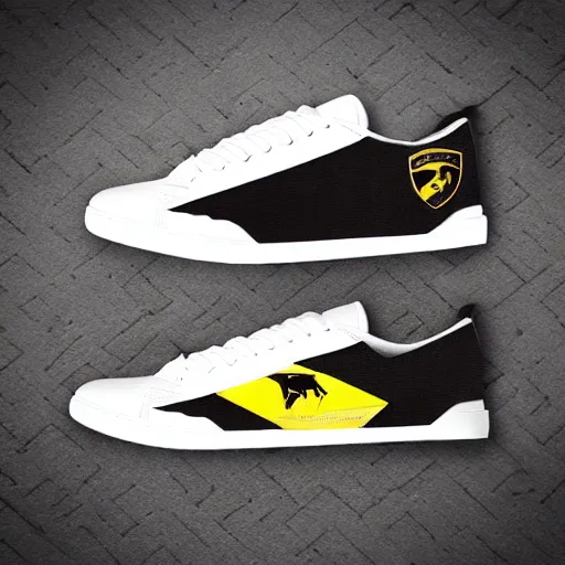 Prompt: lamborghini sneakers