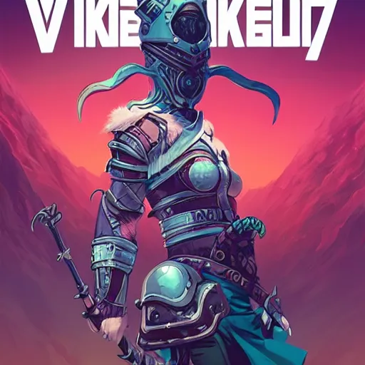 Image similar to cyberpunk viking helmet mask warrior goddess robot ninja fantasy, art gta 5 cover, official fanart behance hd artstation by jesper ejsing, by rhads, makoto shinkai and lois van baarle, ilya kuvshinov, ossdraws