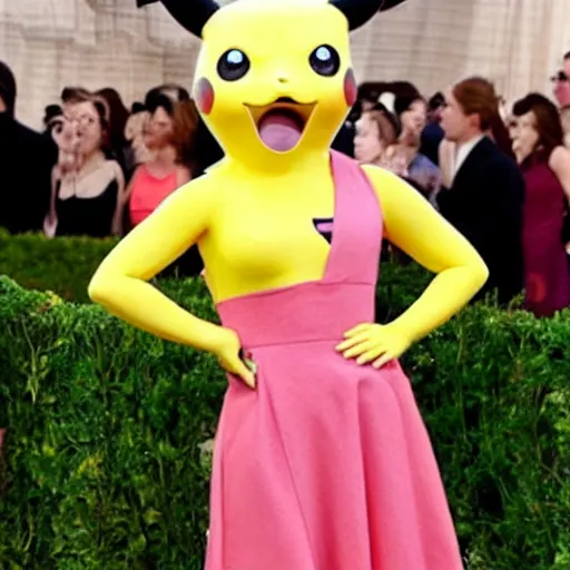 Image similar to photo of emma watson as pikachu