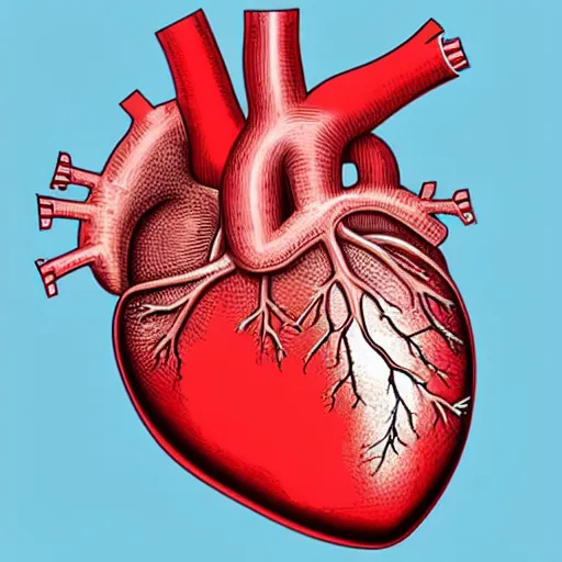 Image similar to anatomically correct heart, anatomic!!, real heart!