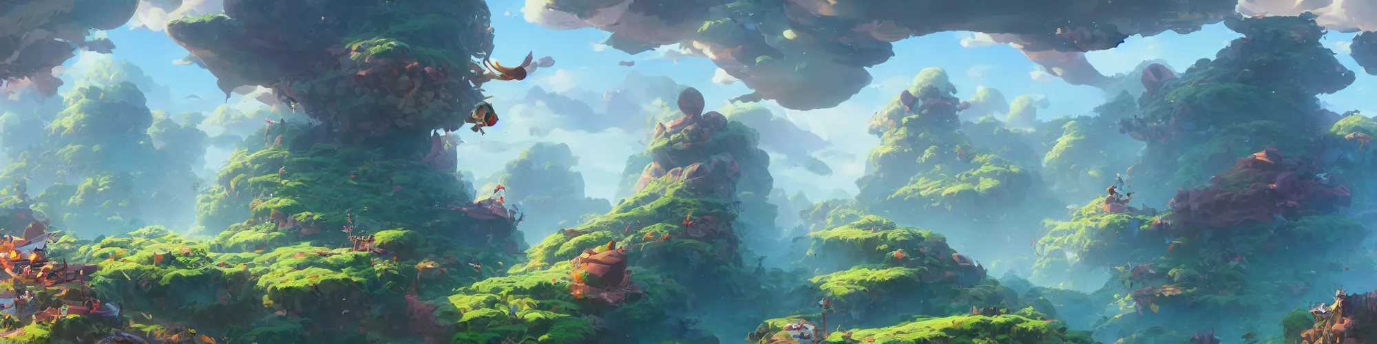 Image similar to 3 6 0 panoramic dynamics matte painting acrylic blur oil wonderland yoshi kurbi dofus, hight contrast,, behance hd by jesper ejsing, by rhads, makoto shinkai and lois van baarle, ilya kuvshinov, rossdraws global illumination