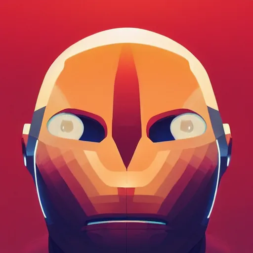 Image similar to face icon stylized minimalist atari, loftis, cory behance hd by jesper ejsing, by rhads, makoto shinkai and lois van baarle, ilya kuvshinov, rossdraws global illumination