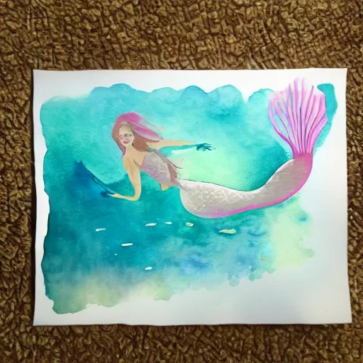 mermaid aquarel | Stable Diffusion | OpenArt