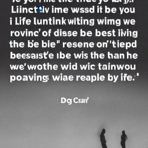 Image similar to your time is limited, so don't waste it living someone else's life. don't be trapped by dogma - which is living with the results of other people's thinking.