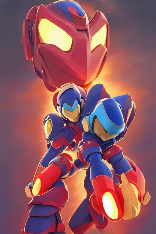 Image similar to hero 3 d megaman x zero rockman 2 0 2 2 switch game boss robot ninja mask helmet legacy collection fanart artsation, art gta 5 comics, behance hd by jesper ejsing, by rhads, makoto shinkai and lois van baarle, ilya kuvshinov, rossdraws global illumination ray tracing