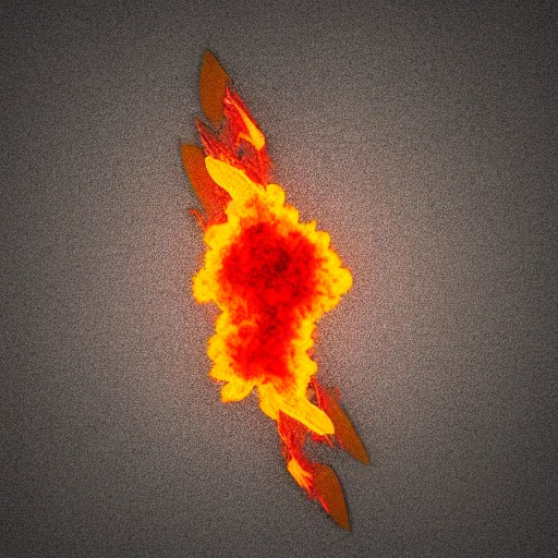 Prompt: fire, particle texture