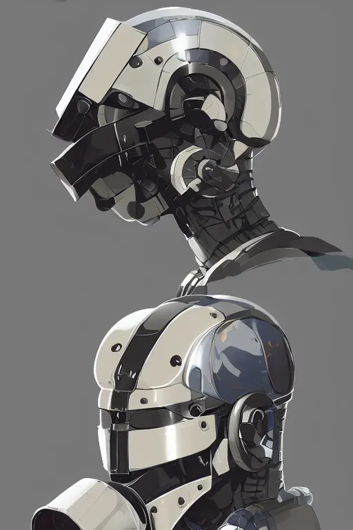 Image similar to robot ninja mask helmet metal gear solid training suit swat commando, aesthetic octane render, 8 k hd resolution, by ilya kuvshinov and cushart krentz and gilleard james, by carl warner and jim woodring, trending on artstation : 1. 5, sweet joy harmony color scheme