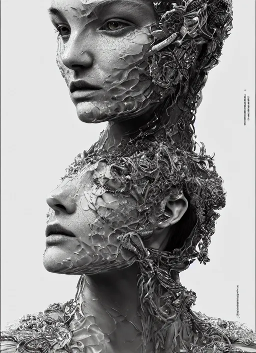 Image similar to sculpture made of water, portrait, female, future, shaman, harper's bazaar, vogue, magazine, insanely detailed and intricate, concept art, ornate, luxury, elite, elegant, trending on artstation, by ruan jia, by Kenneth Willardt, by ross tran, by WLOP, by Andrei Riabovitchev,