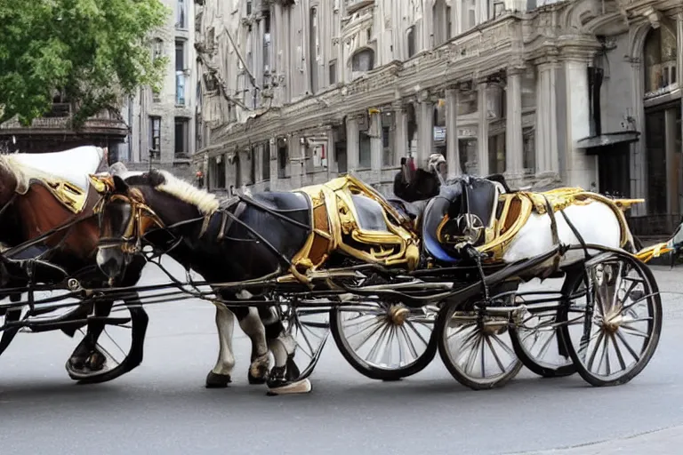 Image similar to a horse carriage