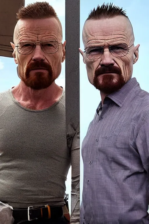 giga chad - Walter White Breaking Bad