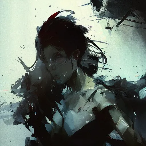 Image similar to overwhelm, frustration, home, despondent, dramatic lighting, illustration by Greg rutkowski, yoji shinkawa, 4k, digital art, concept art, trending on artstation