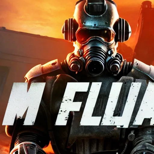 Prompt: still film from the movie fallout 4 : the movie by michael bay