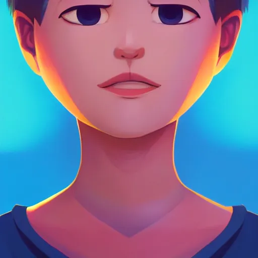 Image similar to face icon stylized minimalist super nintendo, loftis, cory behance hd by jesper ejsing, by rhads, makoto shinkai and lois van baarle, ilya kuvshinov, rossdraws global illumination