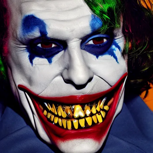 Image similar to joker by nick knight