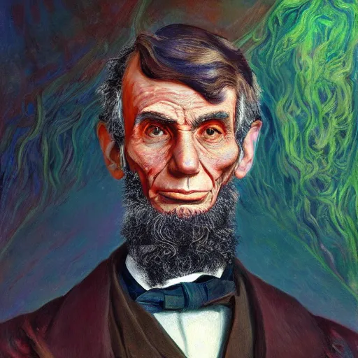 A cyborg Abraham Lincoln as the ultimate tyrant | Stable Diffusion ...