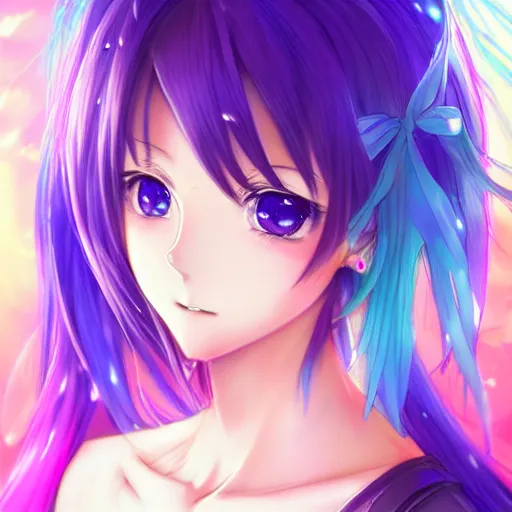 advanced full body digital anime art, a very beautiful | Stable ...