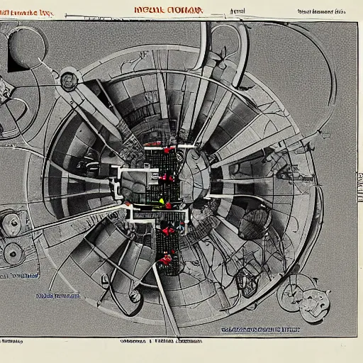 Image similar to complex diagram of original Mechanical Turk